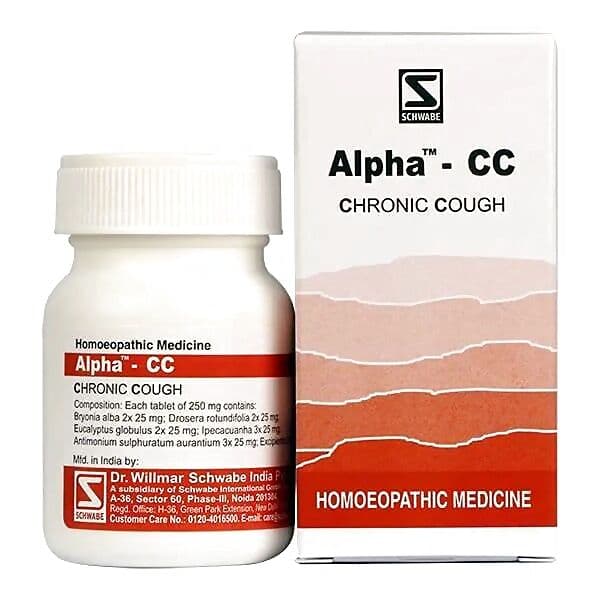 Dr. Willmar Schwabe India Alpha - Cc Tablet