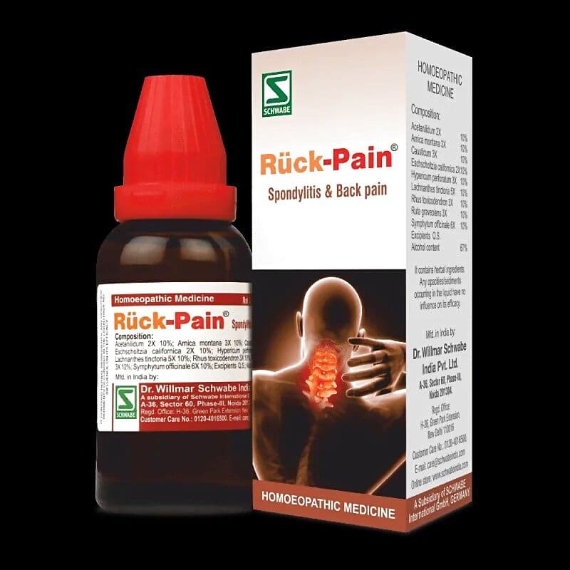 Dr. Willmar Schwabe India Ruck-Pain Drops