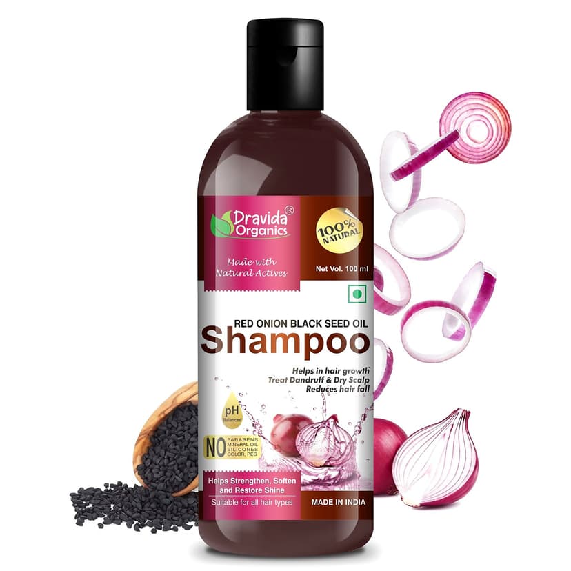 Dravida Organics Red Onion Shampoo