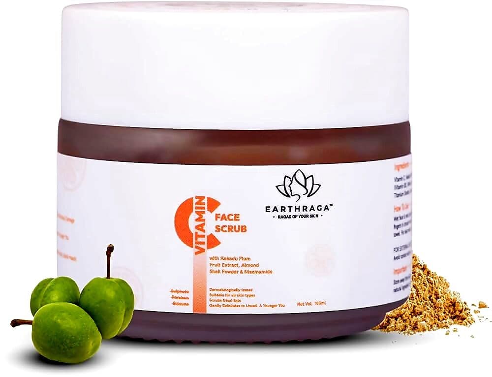 Earthraga Vitamin C Face Scrub
