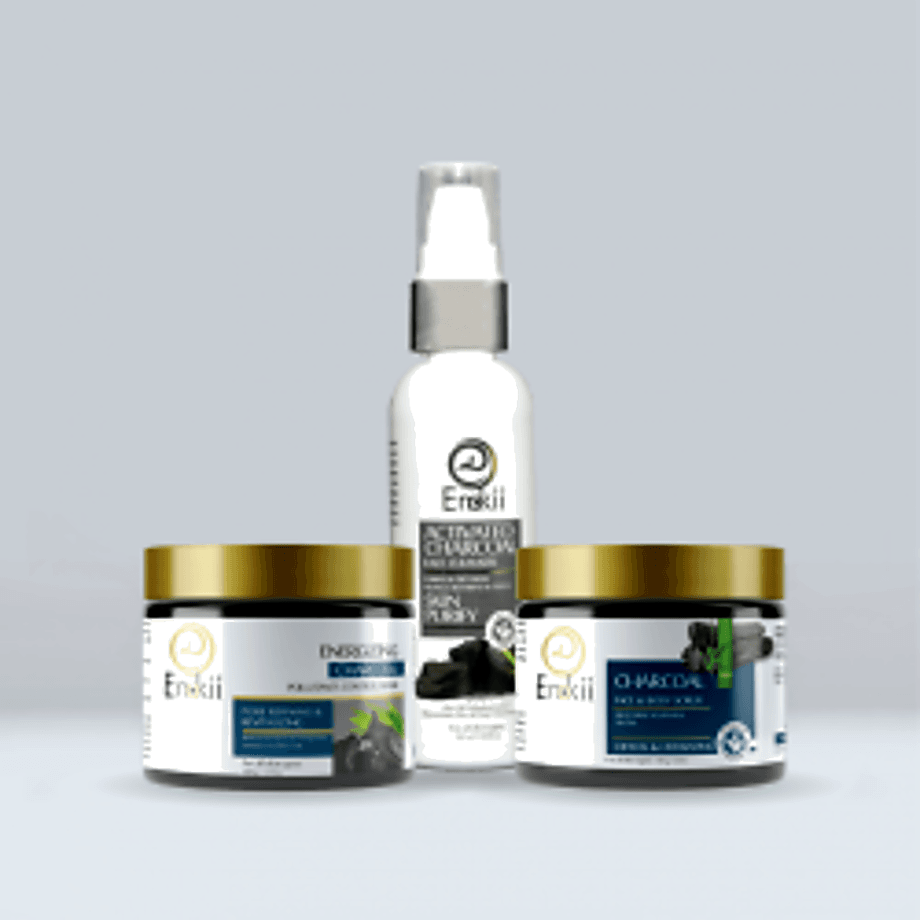 Enokii Charcoal Detoxifying Kit