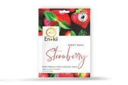 Enokii Strawberry & Kojic Acid Sheet Mask