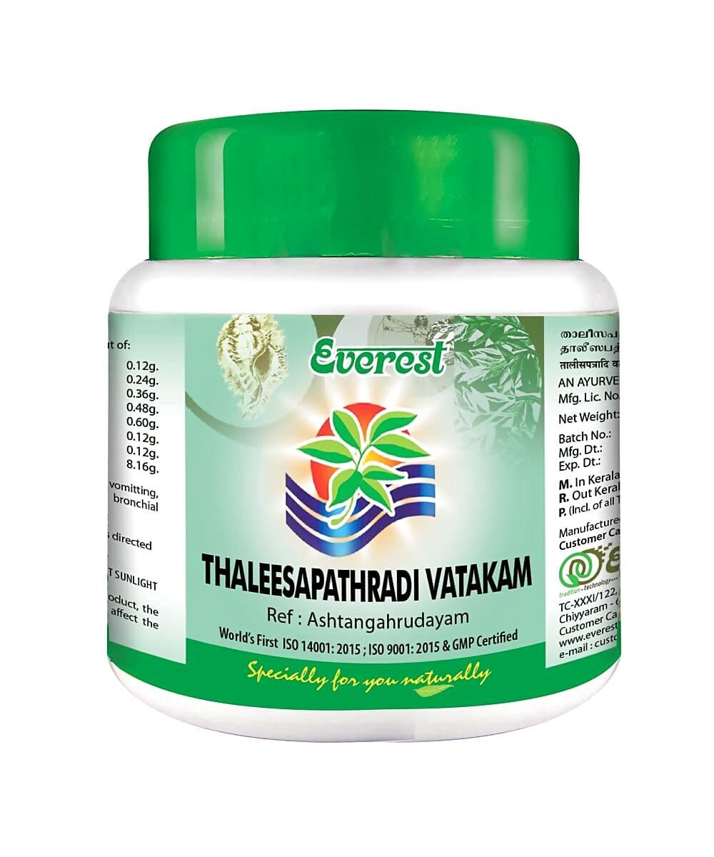 Everest Ayurveda Thaleesapathradi Vatakam