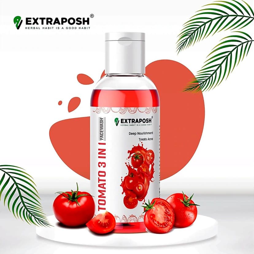 Extraposh Tomato 3 In 1 Face Wash