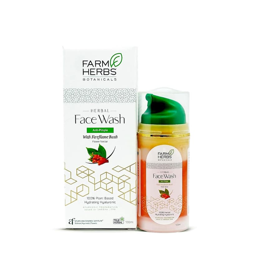 Farm herbs Pure 100% Herbal Face Wash