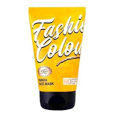 Fashion Colour Papaya Face Mask