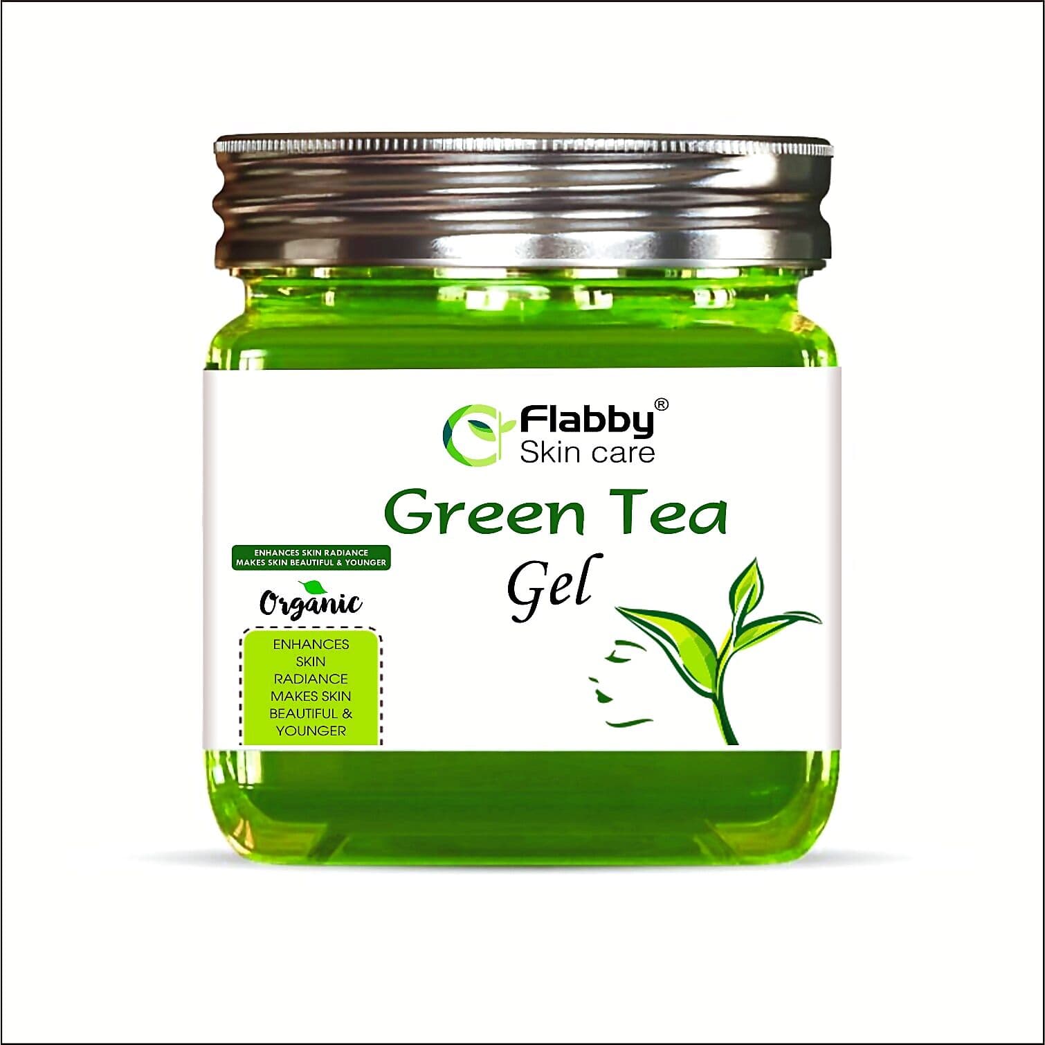 Flabby Skin Care Green Tea Gel