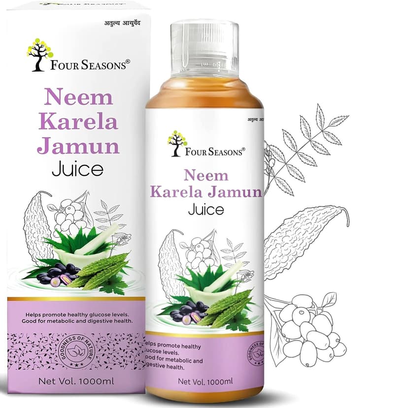Four Seasons Neem Karela Jamun Juice