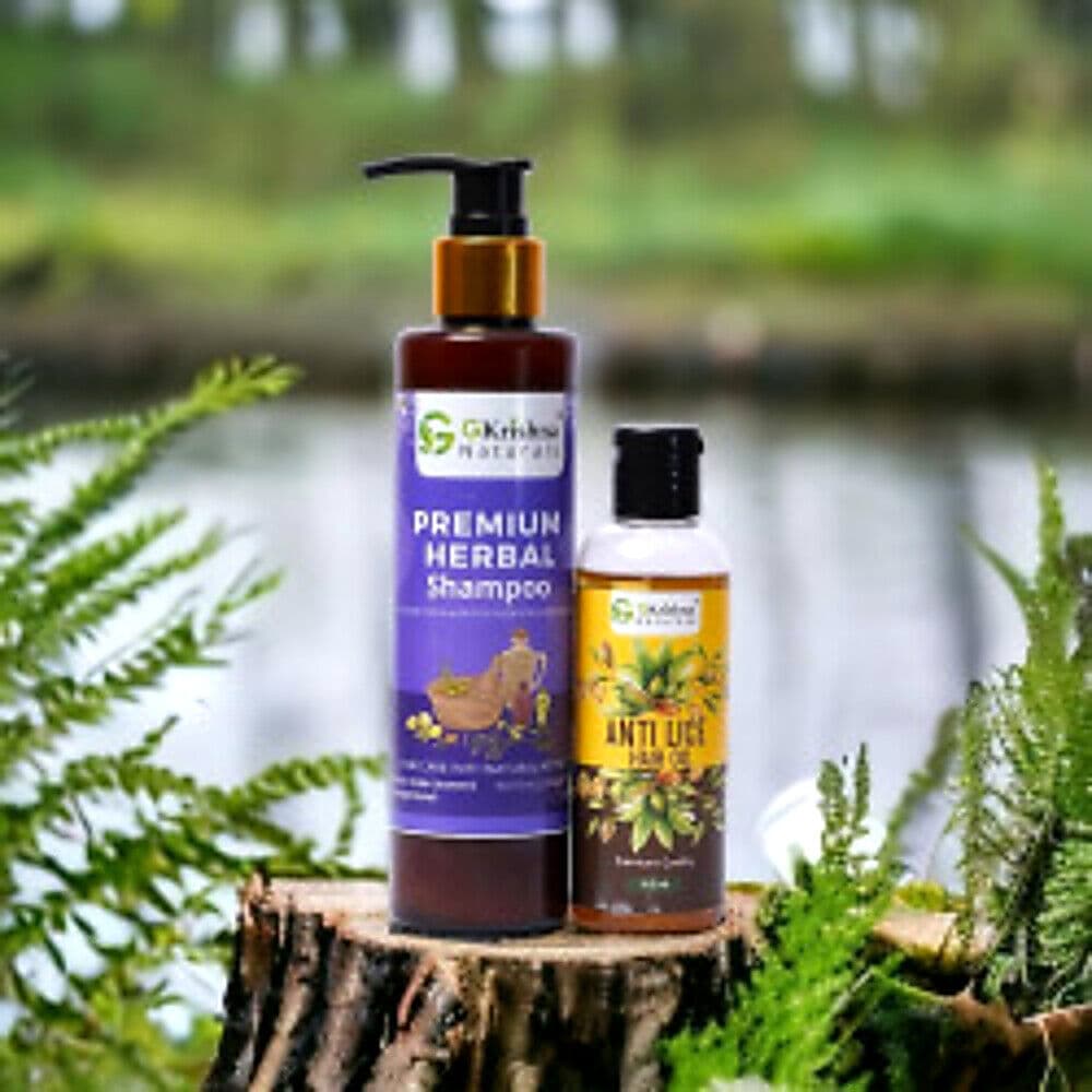 G Krishna Naturals Anti-Lice Removal Kit