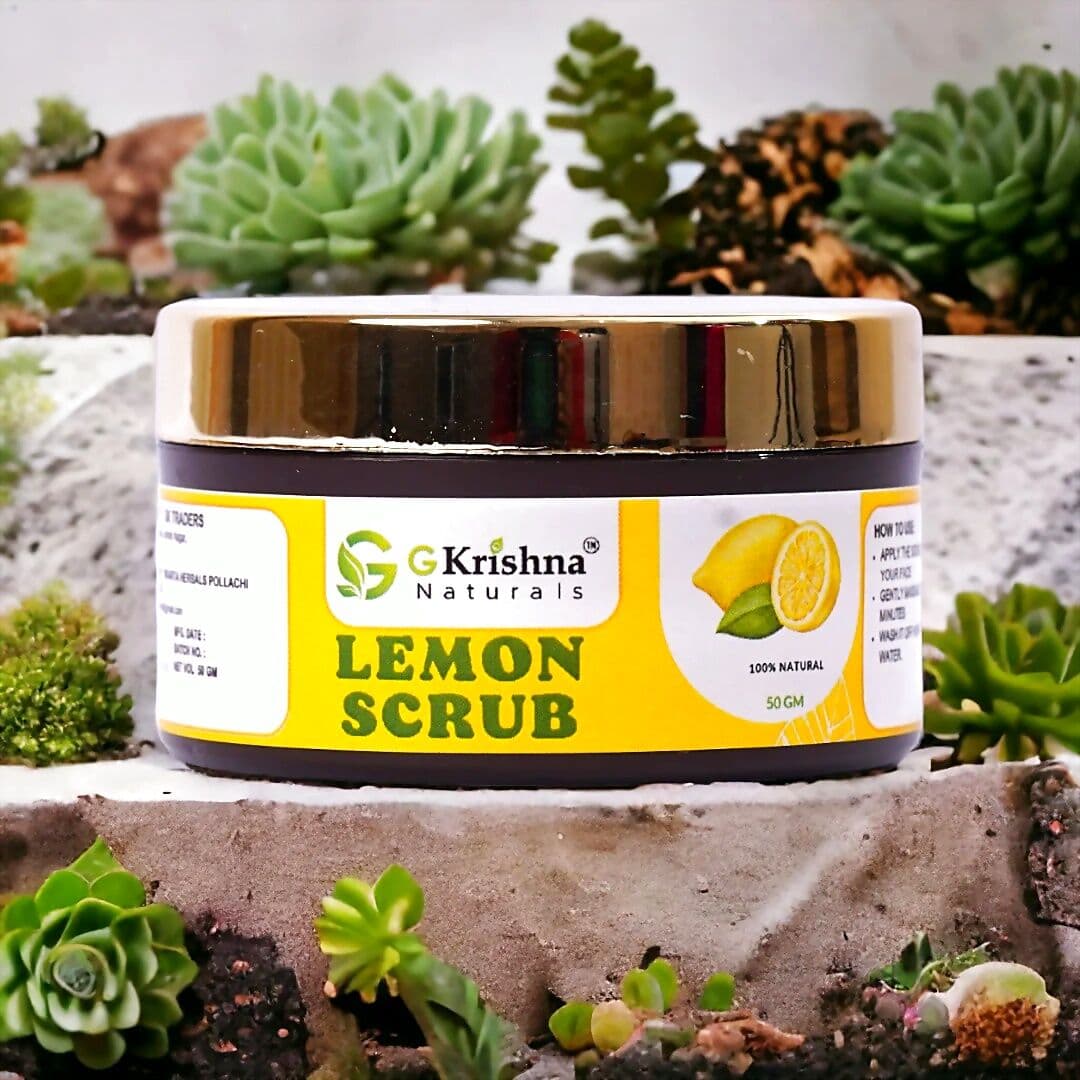 G Krishna Naturals Lemon Scrub