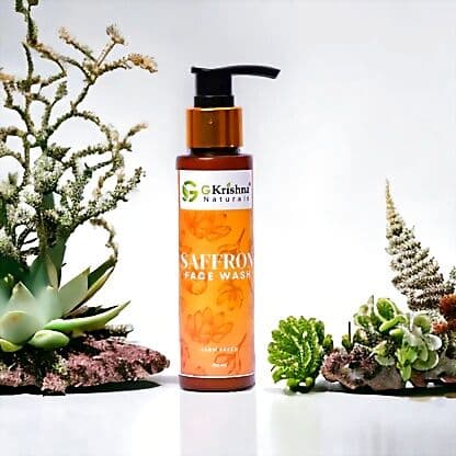 G Krishna Naturals Saffron Face Wash