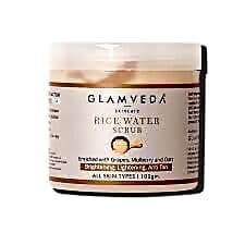 Glamveda Rice Water Brightening Face Scrub