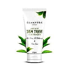Glamveda Tea Tree Anti Acne Mud Pack
