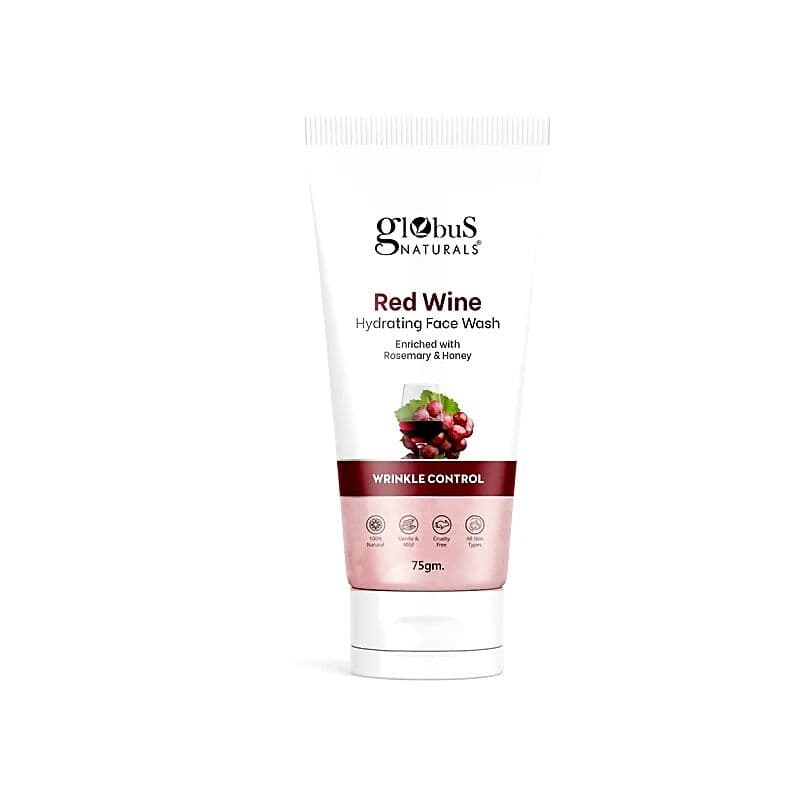 Globus Naturals Red Wine Hydrating Face Wash