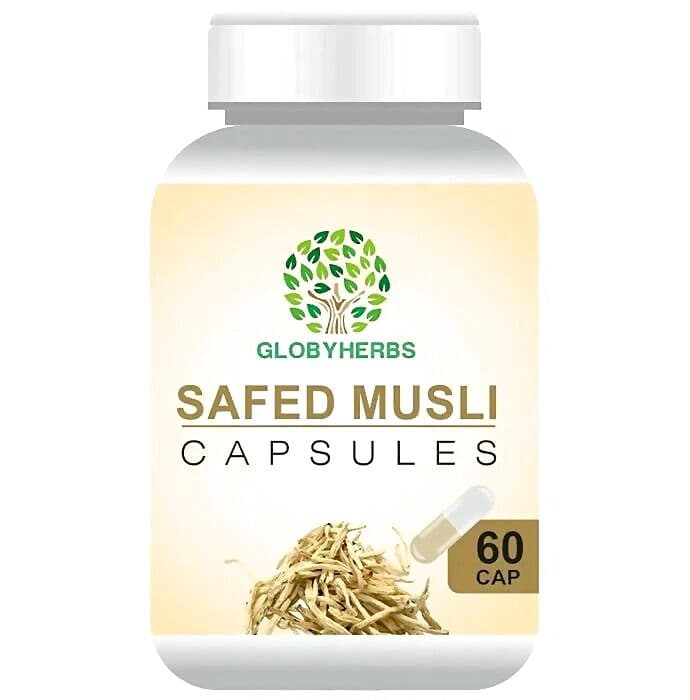 Globyherbs Safed Musli Capsule