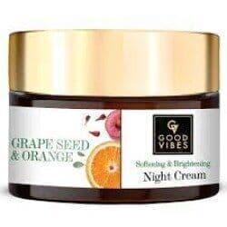 Good Vibes Grape Seed + Orange Night Cream