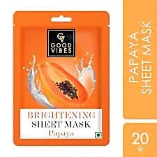 Good Vibes Papaya Brightening Sheet Mask