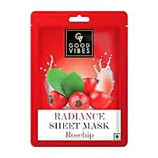 Good Vibes Rosehip Radiance Sheet Mask