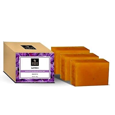 Good Vibes Saffron Radiance Handmade Soap 