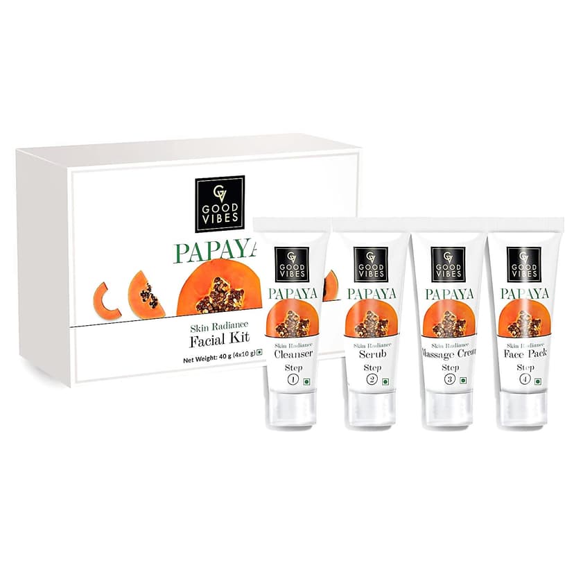 Good Vibes Skin Radiance Facial Kit Papaya