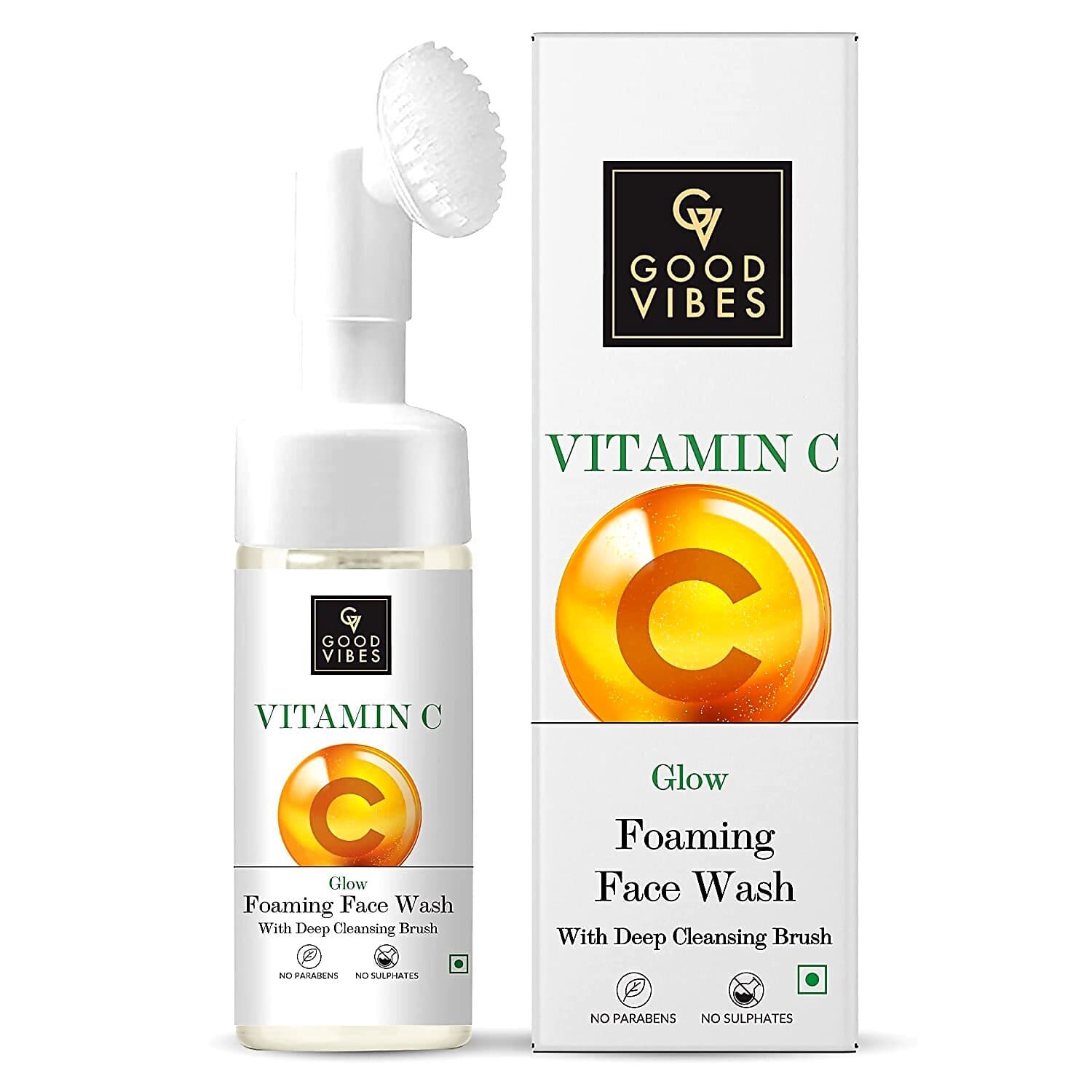Good Vibes Vitamin C Glow Foaming Face Wash
