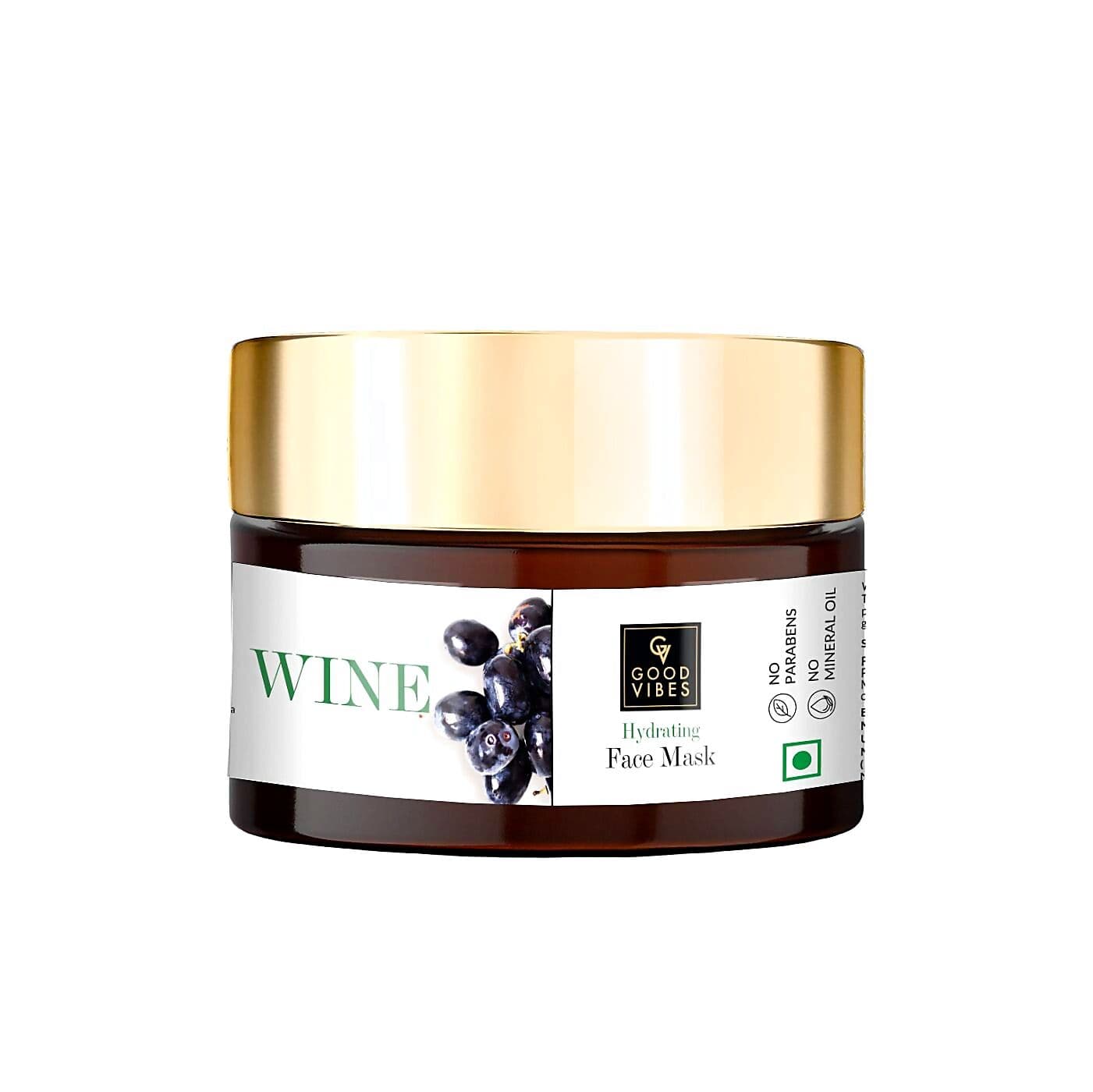 Good Vibes Wine Hydrating Face Mask