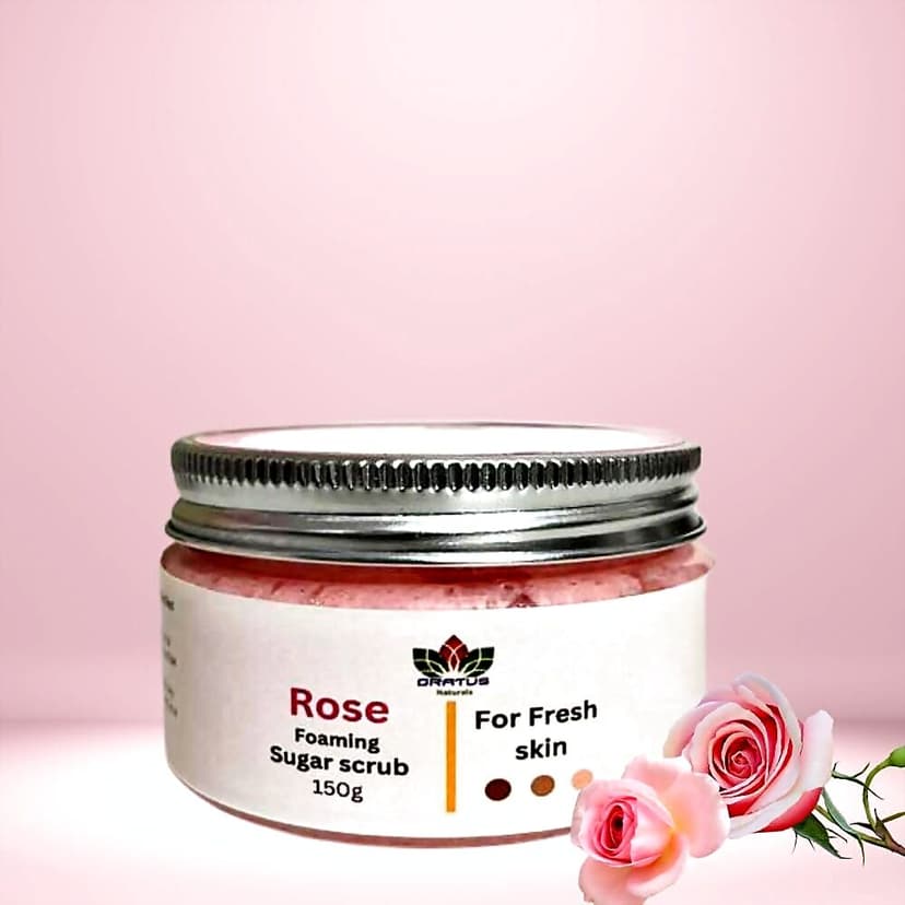 Gratus Naturals Rose Sugar scrub