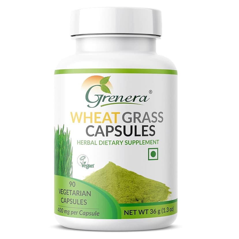 Grenera Organic Wheatgrass Capsules