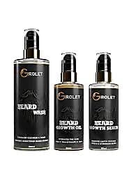 Grolet Advanced 3 Step Beard Growth Kit