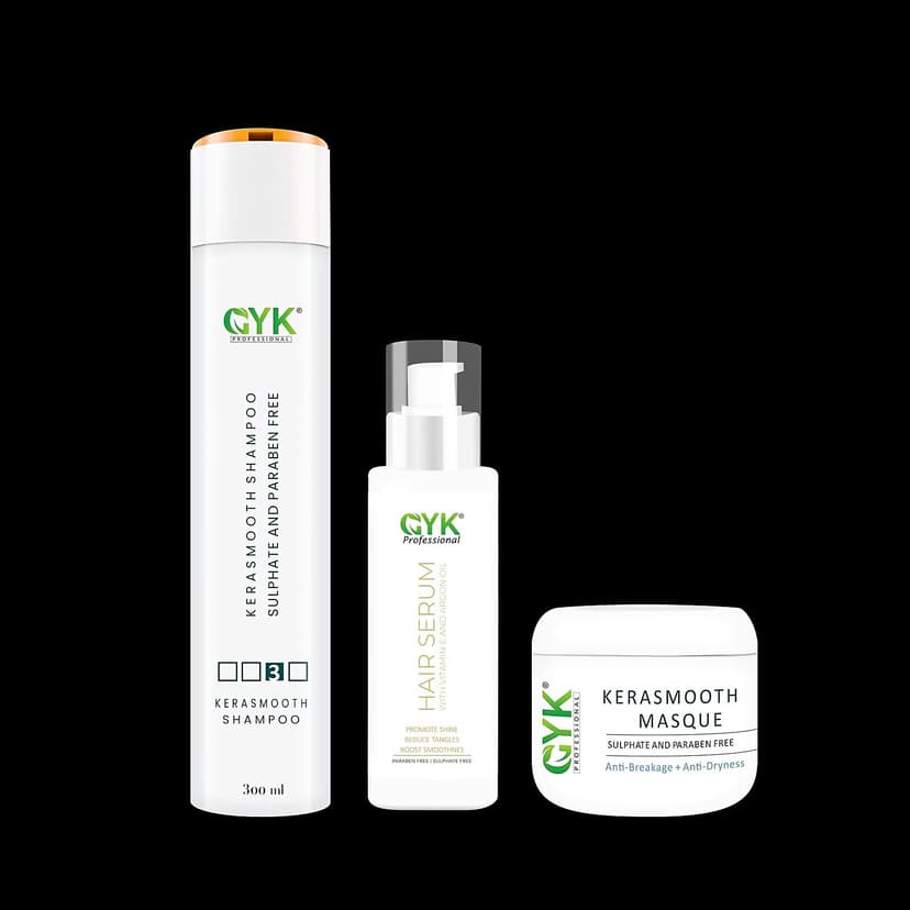 GYK Professionals Kerasmooth Hair Trio Pack