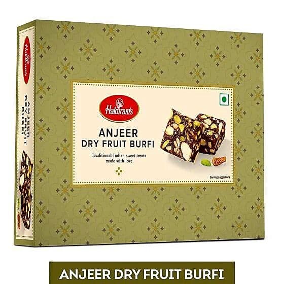 Haldirams Anjeer Dry Fruit Barfi 