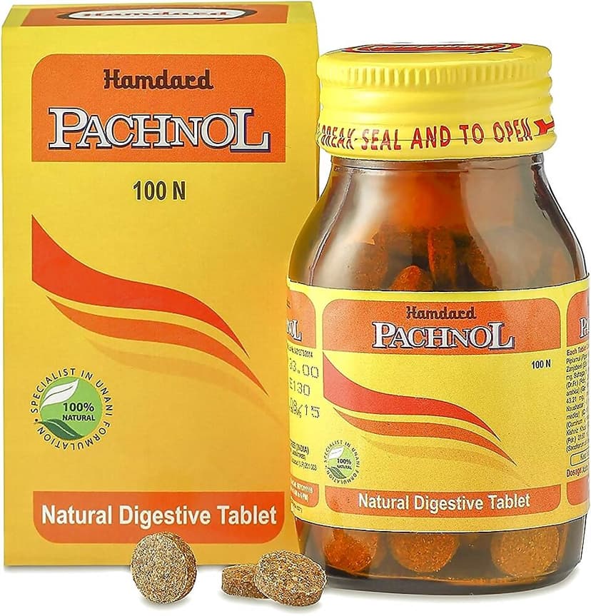 Hamdard Pachnol Natural Digestive Tablet