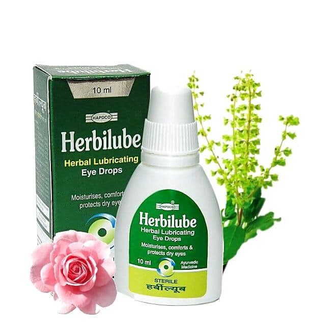 Hapdco Herbilube Eye Drops- Lustrous Eyes