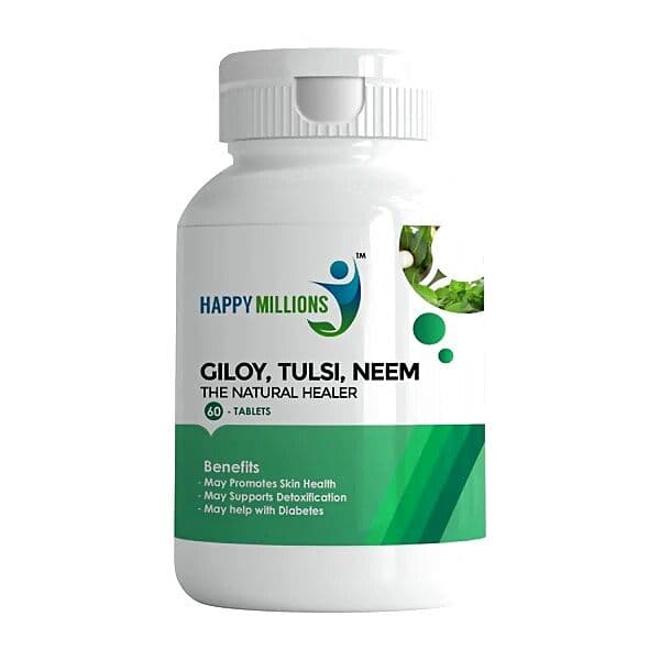 Happymillions Giloy Tulsi Neem Tablets