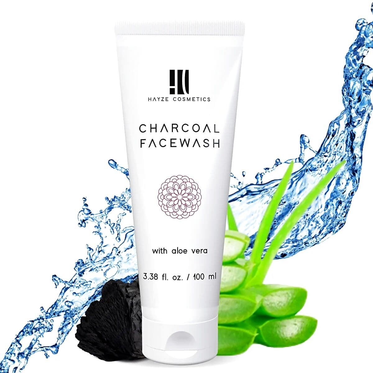 Hayze Activated Charcoal Face Wash