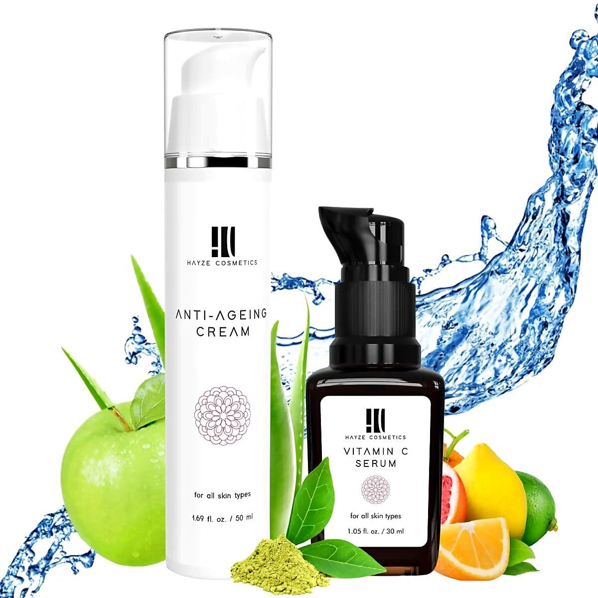 Hayze cosmetics anti ageing combo