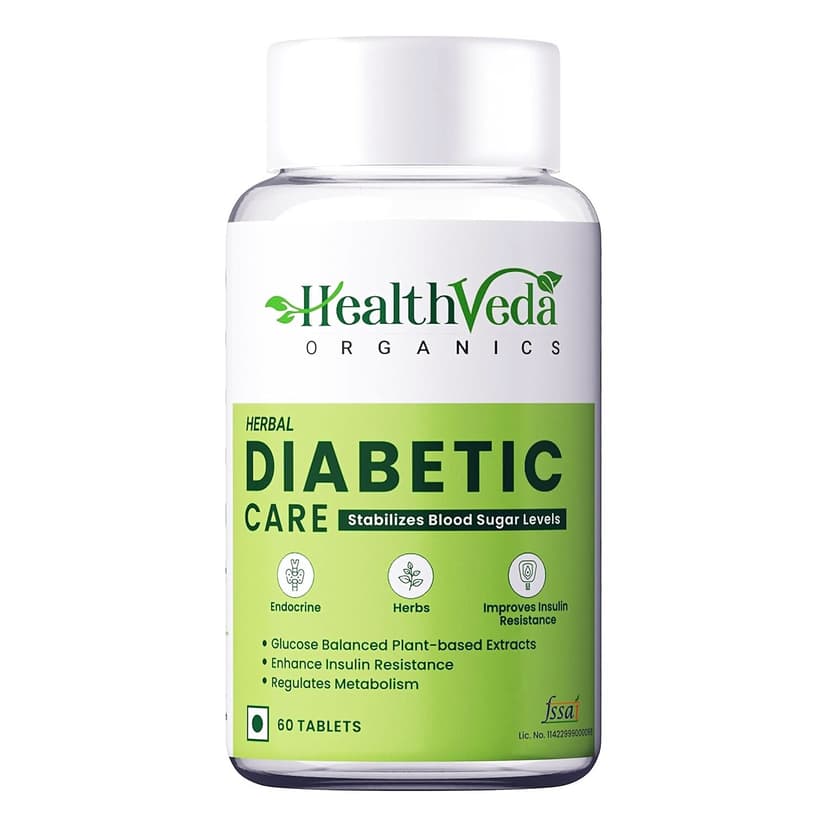 Health Veda Organics Diabetic Care Tablets	