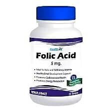 Healthvit Folic Acid 5Mg