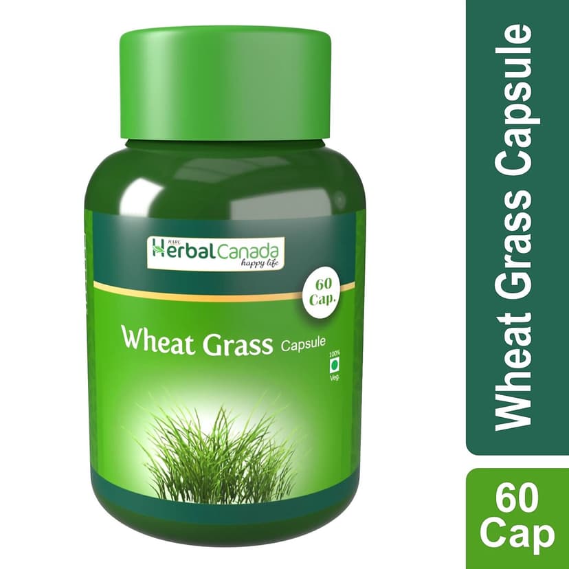 Herbal Canada Wheat Grass Capsule