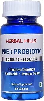Herbal Hills Pre + Probiotic Capsule