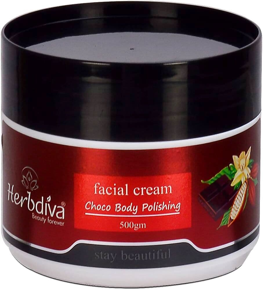 Herbdiva Choco Body Polishing Facial Cream
