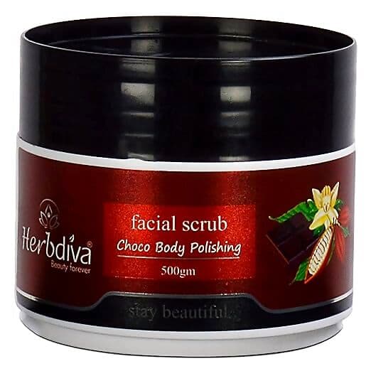 Herbdiva Choco Body Polishing Facial Scrub