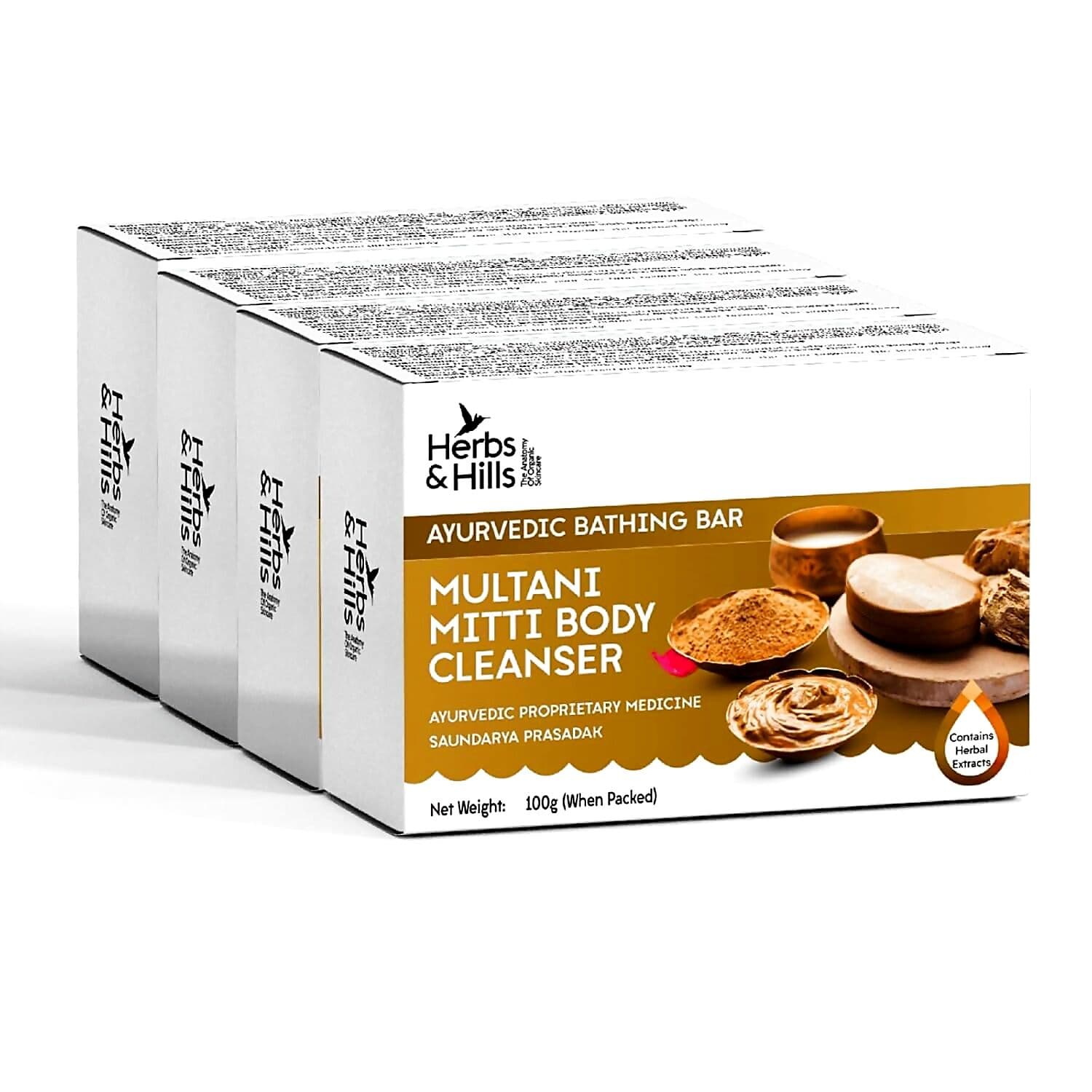 Herbs And Hills Multani Mitti Body Cleanser