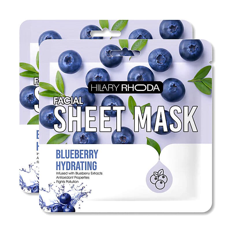 Hilary Rhoda Blueberry Hydrating Sheet Mask 