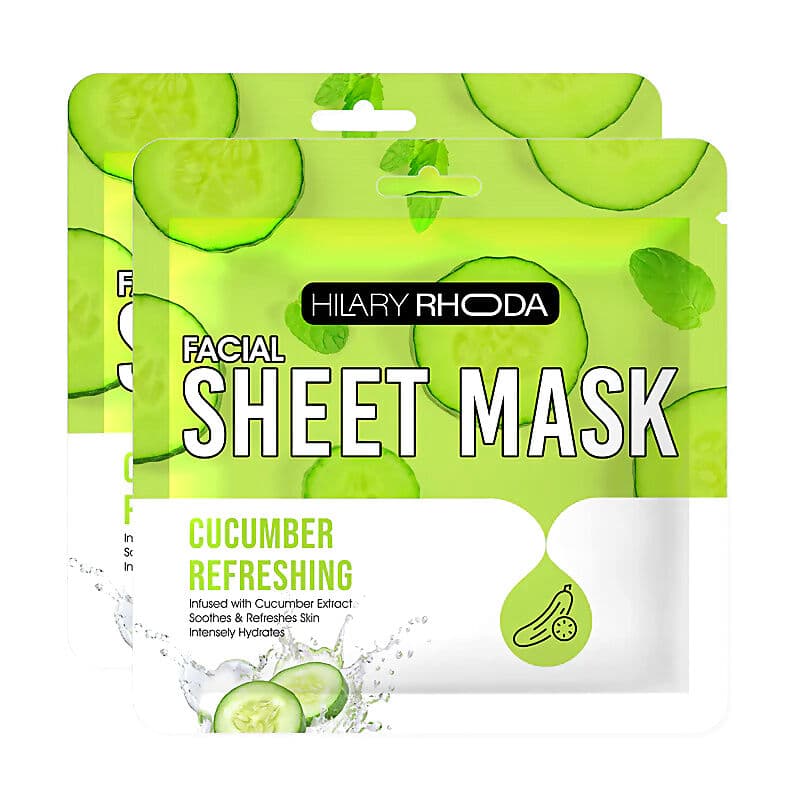 Hilary Rhoda Cucumber Refreshing Sheet Mask 