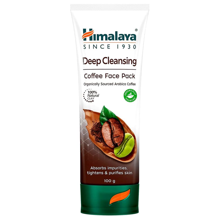 Himalaya Deep Cleansing Coffee Face Pack 