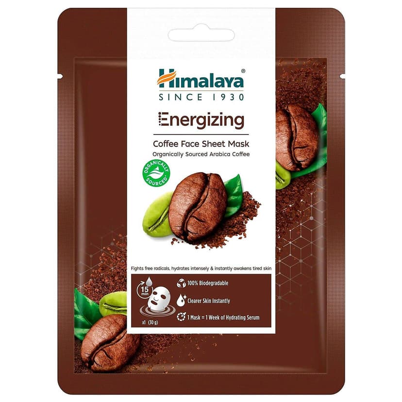 Himalaya Energizing Coffee Sheet Mask