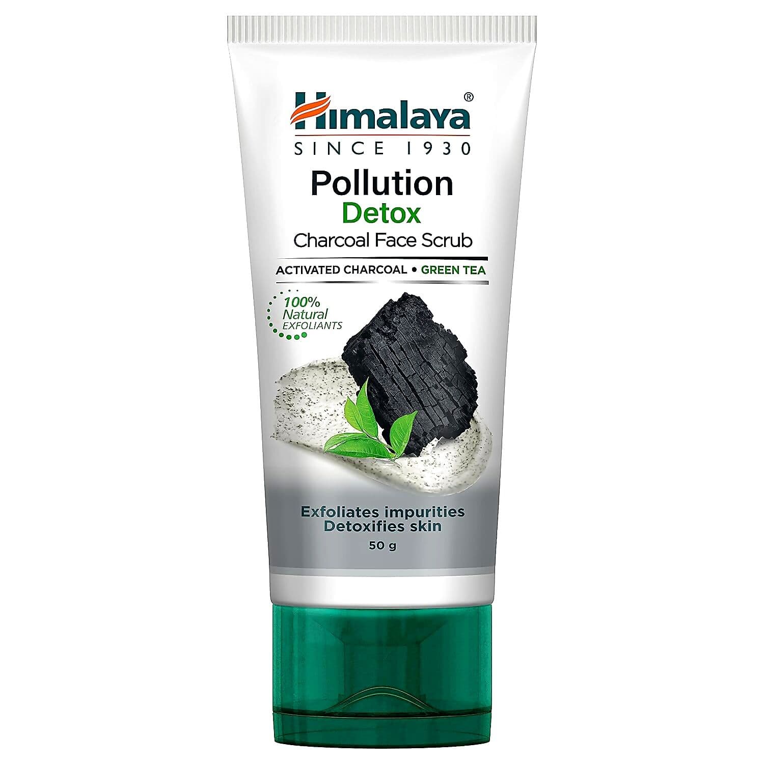 Himalaya Pollution Detox Charcoal Face Scrub 