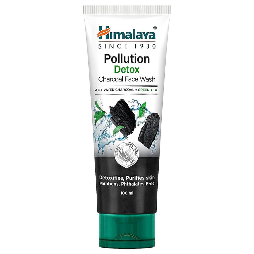 Himalaya Pollution Detox Charcoal Face Wash 