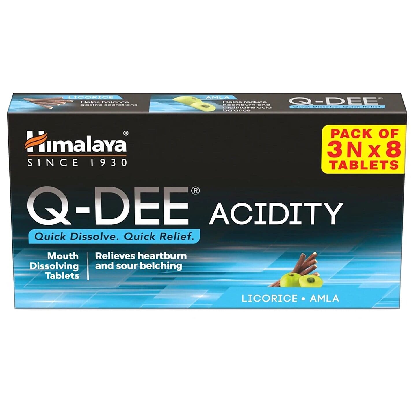 Himalaya Q Dee Acidity Tablets